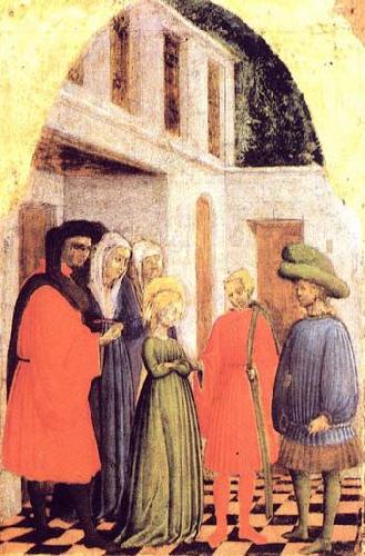 VIVARINI, Alvise Marriage of St. Monica